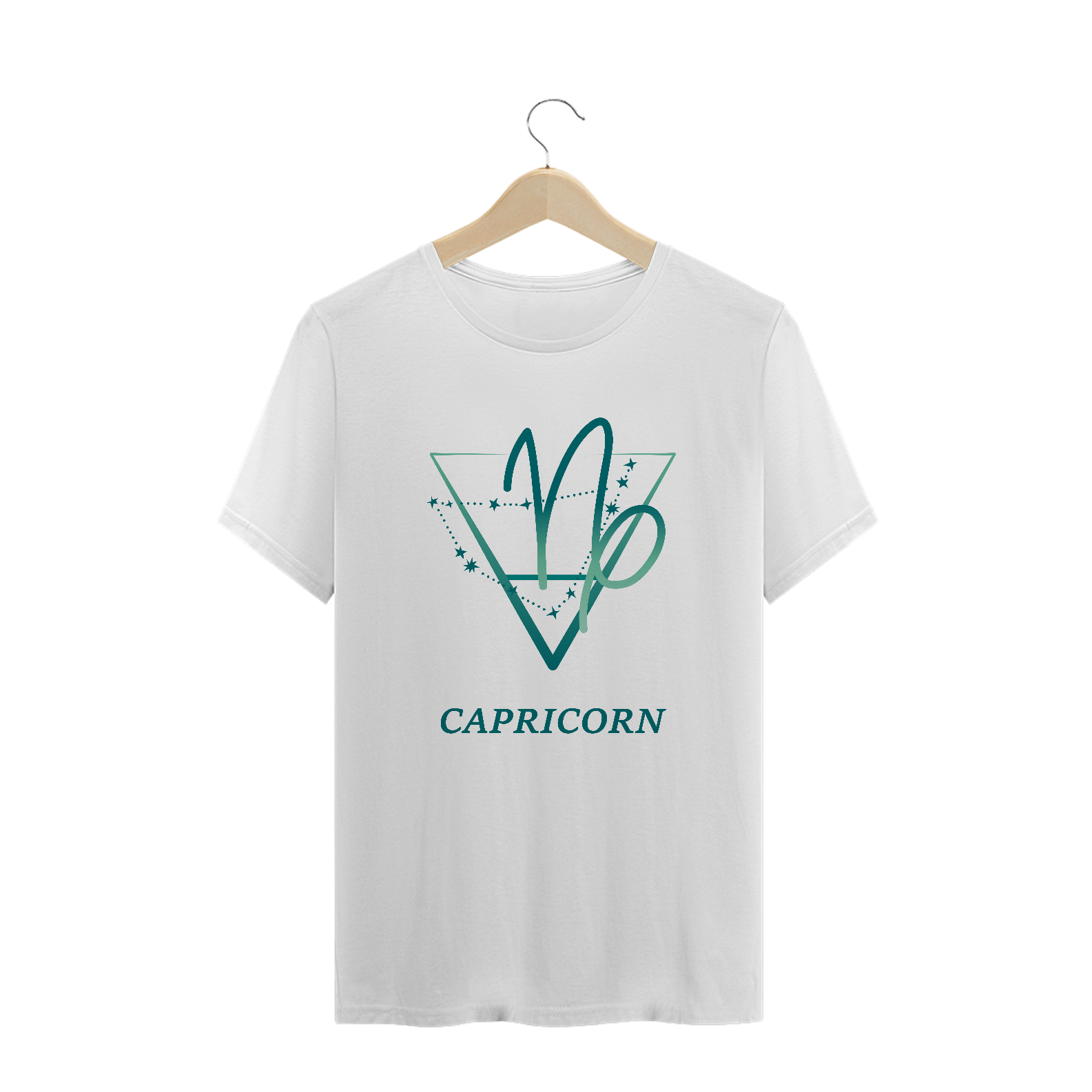 Camiseta Signos - Capricórnio - Branca