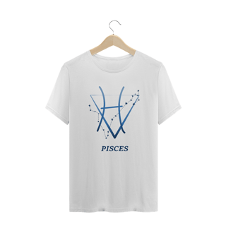 Camiseta Signos - Peixes - Branca