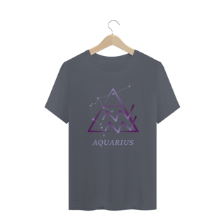Nome do produto Camiseta Signos - Aquário - Cores