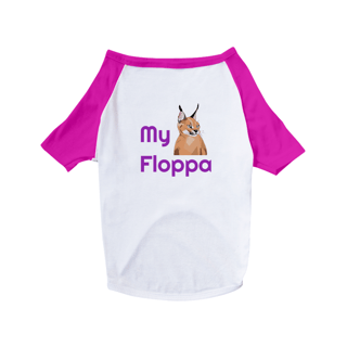 Camisa Pet Dog - Floppa Rosa