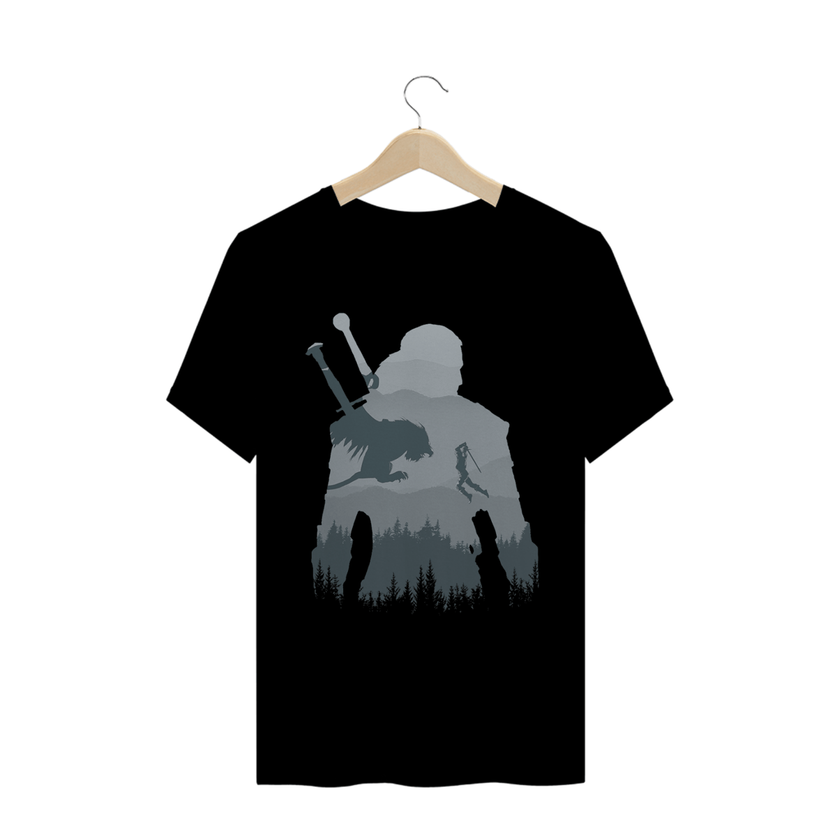 Nome do produto: Camiseta, The Witcher -Grifo