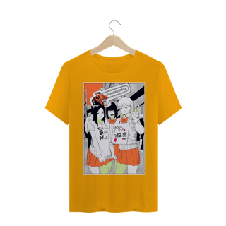 Nome do produto Camiseta Chainsaw Man Estilo Mangá Colegial - Tecido Classic