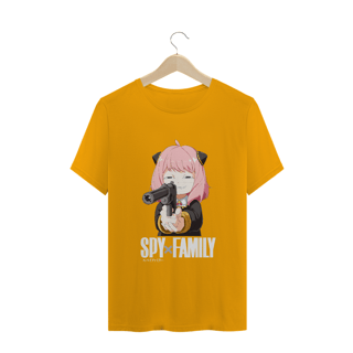 Nome do produto Camiseta Anya Spy x Family Letra Branca - Tecido Classic