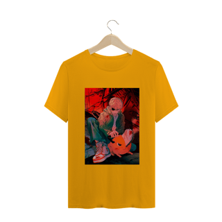Nome do produto Camiseta Chainsaw Man Denji e Pochita - Tecido Classic