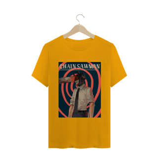 Nome do produto Camiseta Chainsaw Man Espiral - Tecido Classic