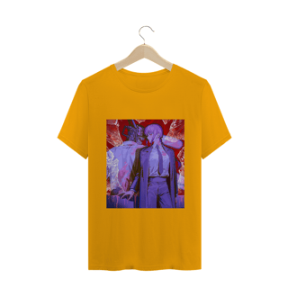 Nome do produto Camiseta Chainsaw Man Makima e Denji - Tecido Classic
