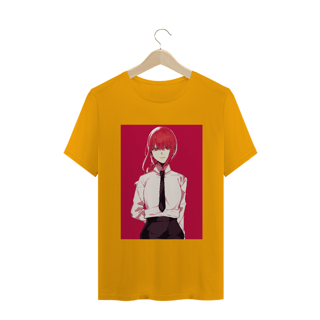 Nome do produto Camiseta Minimalista Makima Chainsaw Man - Tecido Classic