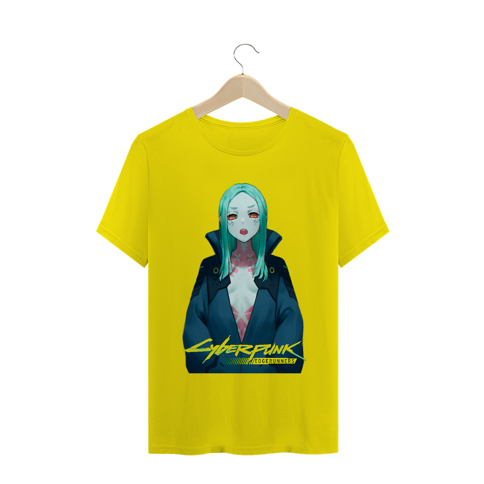 Camiseta Rebecca Cyberpunk - Tecido Classic