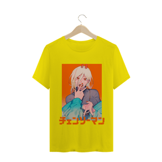 Nome do produto Camiseta Power Chainsaw Man - Tecido Classic