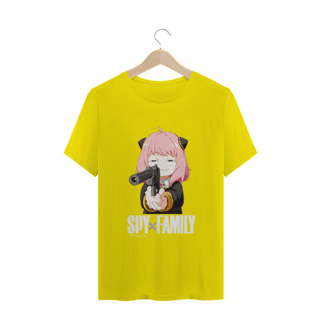 Nome do produto Camiseta Anya Spy x Family Letra Branca - Tecido Classic