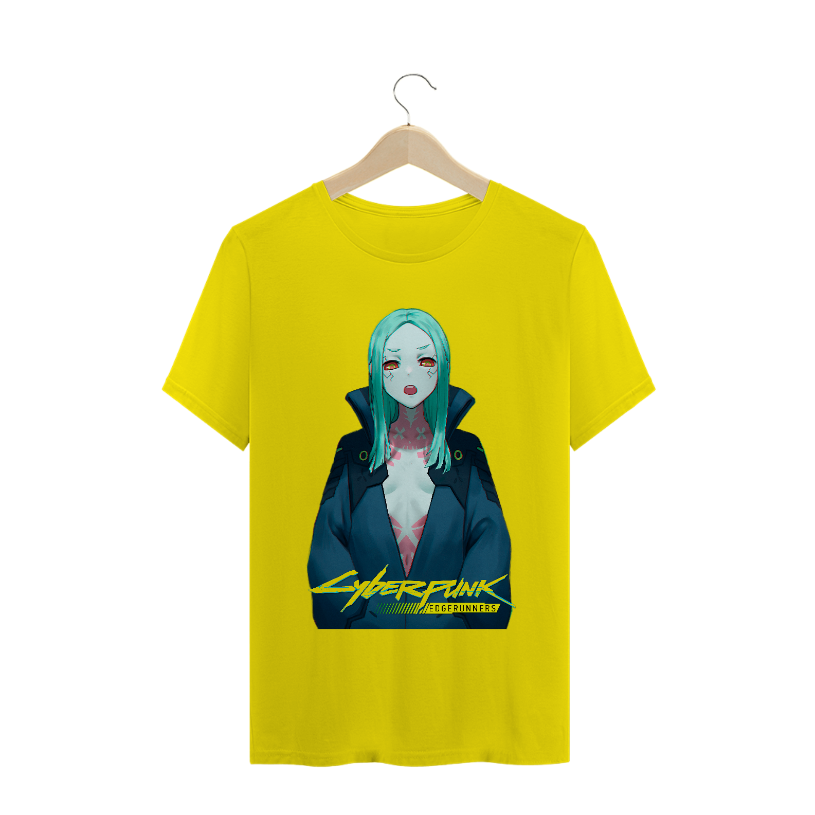 Camiseta Rebecca Cyberpunk - Tecido Quality