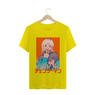 Nome do produto Camiseta Power Chainsaw Man - Tecido Quality