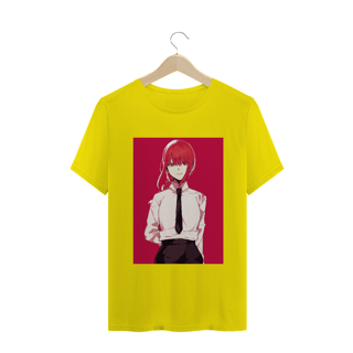 Nome do produto Camiseta Minimalista Makima Chainsaw Man - Tecido Quality
