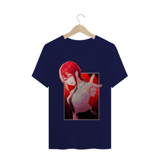 Nome do produto Camiseta Makima Chainsaw Man - Tecido Classic