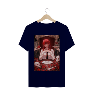 Nome do produto Camiseta Makima Chainsaw Man - Tecido Quality