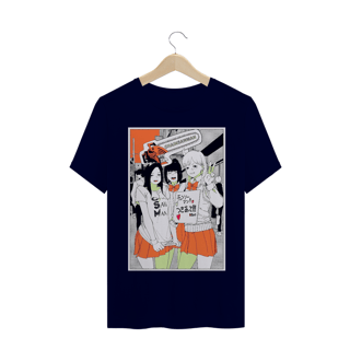 Nome do produto Camiseta Chainsaw Man Estilo Mangá Colegial - Tecido Quality