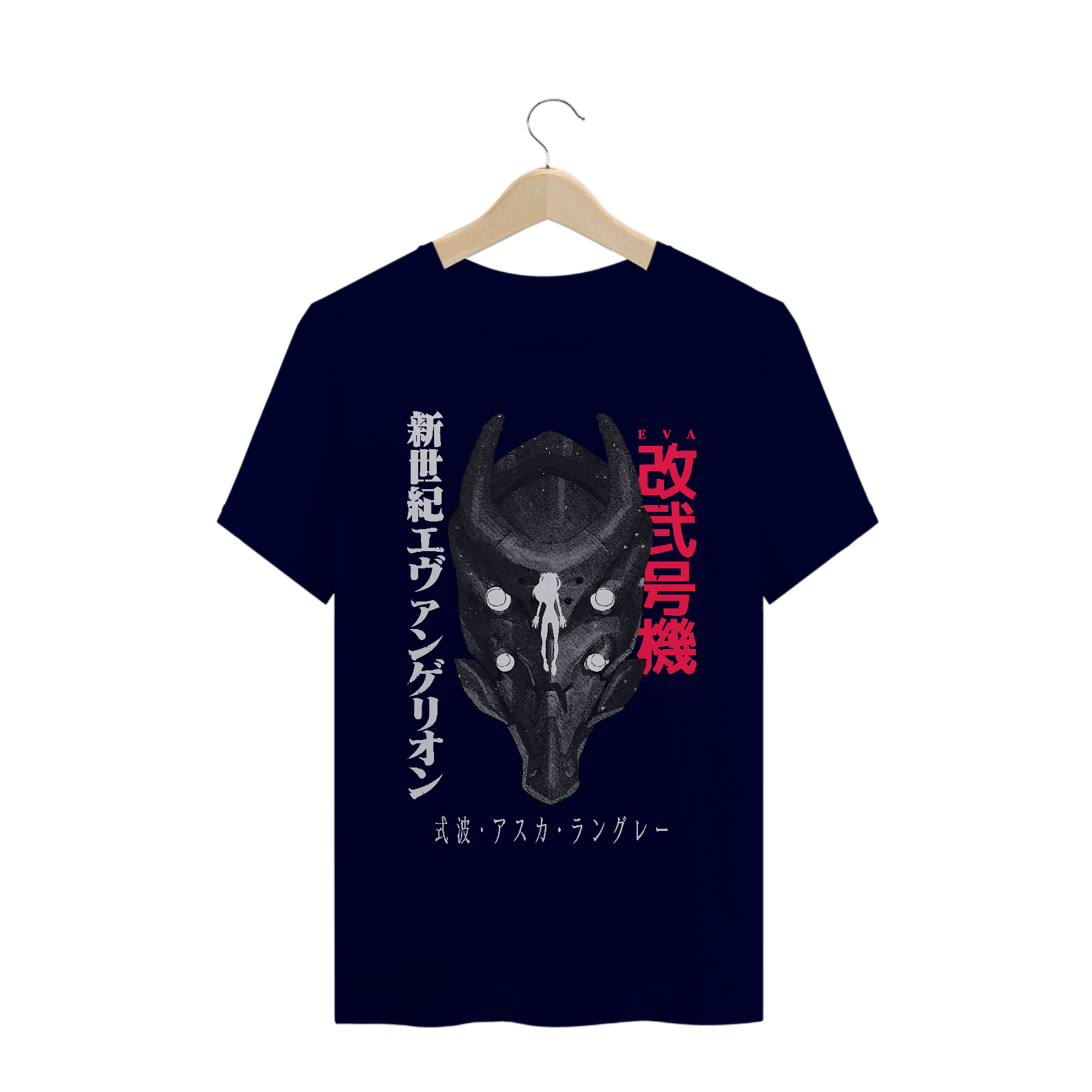 Camiseta Asuka Evangelion - Tecido Quality