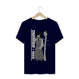 Nome do produto Camiseta Chainsaw Man War  - Tecido Quality