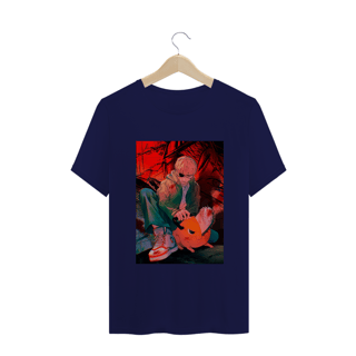 Nome do produto Camiseta Chainsaw Man Denji e Pochita - Tecido Classic