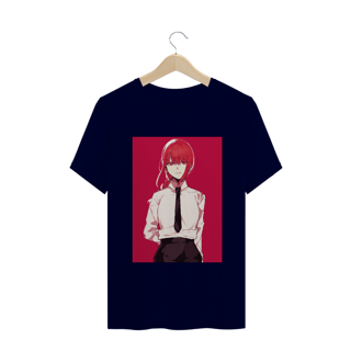 Nome do produto Camiseta Minimalista Makima Chainsaw Man - Tecido Quality