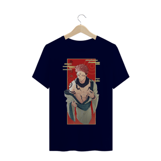 Nome do produto Camiseta Yuji Itadori Sukuna Jujutsu Kaisen - Tecido Quality