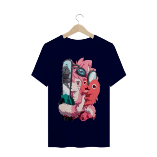 Nome do produto Camiseta Made in Abyss e Pochita - Tecido Quality