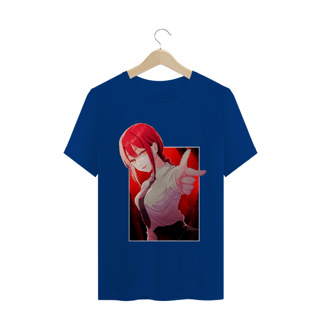 Nome do produto Camiseta Makima Chainsaw Man - Tecido Classic