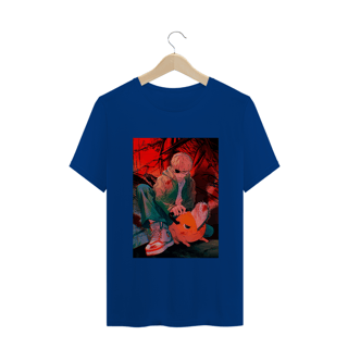 Nome do produto Camiseta Chainsaw Man Denji e Pochita - Tecido Classic