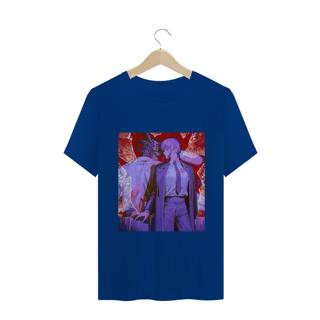 Nome do produto Camiseta Chainsaw Man Makima e Denji - Tecido Classic