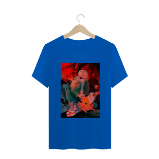 Nome do produto Camiseta Chainsaw Man Denji e Pochita - Tecido Quality