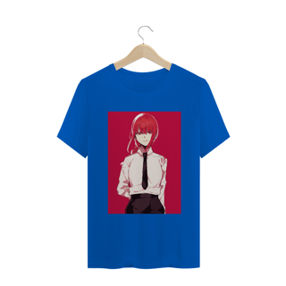 Nome do produto Camiseta Minimalista Makima Chainsaw Man - Tecido Quality