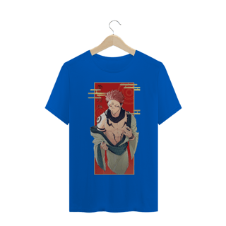 Nome do produto Camiseta Yuji Itadori Sukuna Jujutsu Kaisen - Tecido Quality