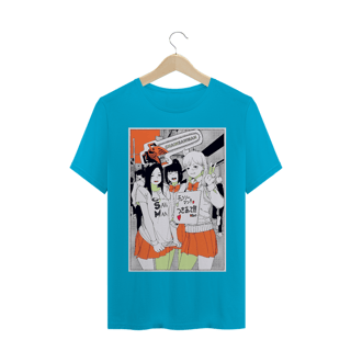 Nome do produto Camiseta Chainsaw Man Estilo Mangá Colegial - Tecido Classic