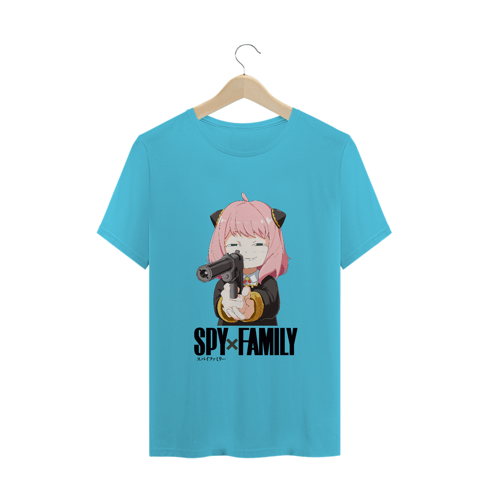 Camiseta Anya Spy x Family - Tecido Quality