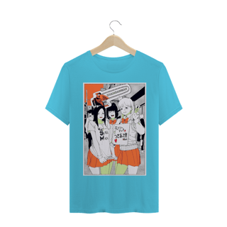 Nome do produto Camiseta Chainsaw Man Estilo Mangá Colegial - Tecido Quality