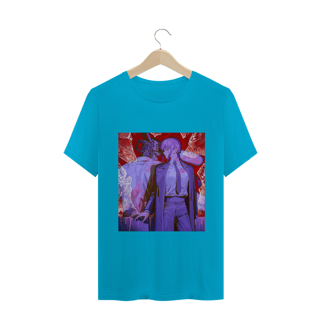Nome do produto Camiseta Chainsaw Man Makima e Denji - Tecido Classic