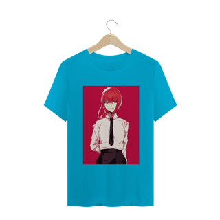 Nome do produto Camiseta Minimalista Makima Chainsaw Man - Tecido Classic