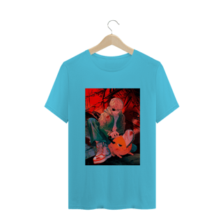 Nome do produto Camiseta Chainsaw Man Denji e Pochita - Tecido Quality