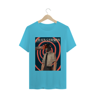 Nome do produto Camiseta Chainsaw Man Espiral - Tecido Quality