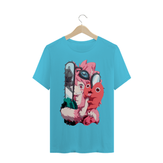 Nome do produto Camiseta Made in Abyss e Pochita - Tecido Quality