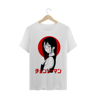 Camiseta Demônio da Guerra Chainsaw Man - Tecido Prime