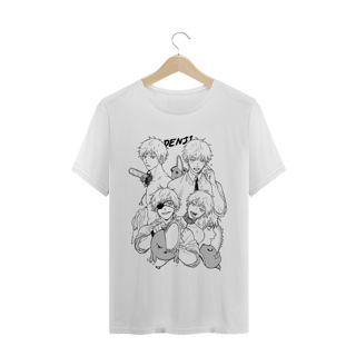 Camiseta Denji Chainsaw Man - Tecido Prime