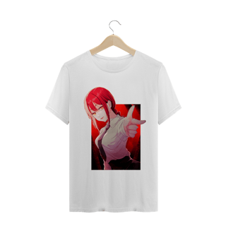 Nome do produto Camiseta Makima Chainsaw Man - Tecido Quality