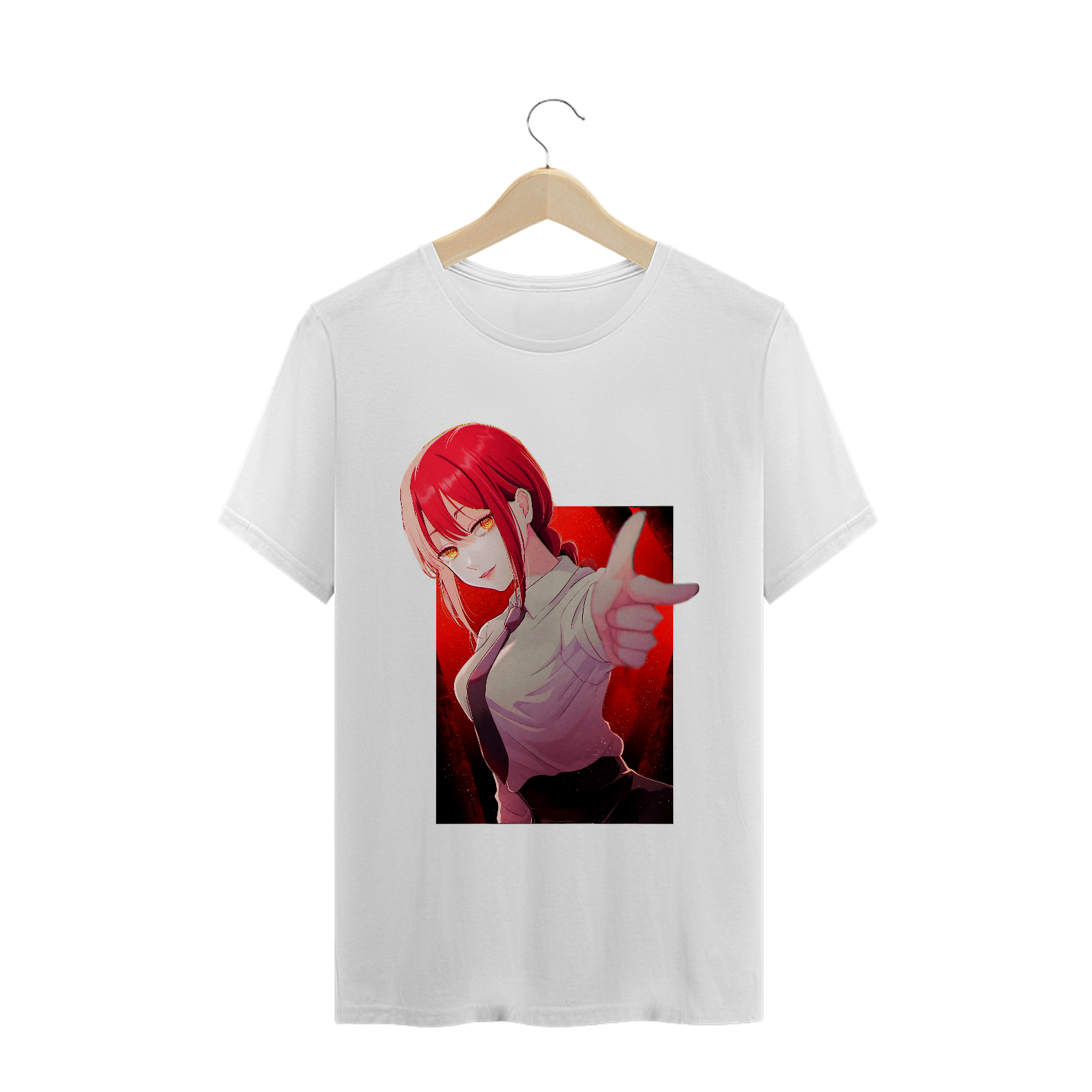 Camiseta Makima Chainsaw Man - Tecido Prime