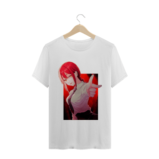 Camiseta Makima Chainsaw Man - Tecido Prime