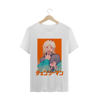 Nome do produto Camiseta Power Chainsaw Man - Tecido Classic