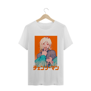 Nome do produto Camiseta Power Chainsaw Man - Tecido Quality