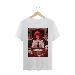Nome do produto Camiseta Makima Chainsaw Man - Tecido Quality