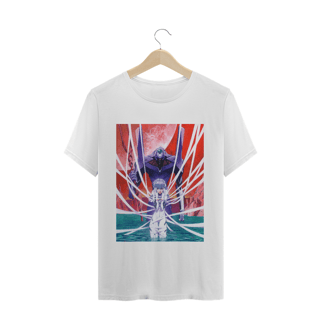 Camiseta Evangelion Ayanami Arte - Tecido Prime