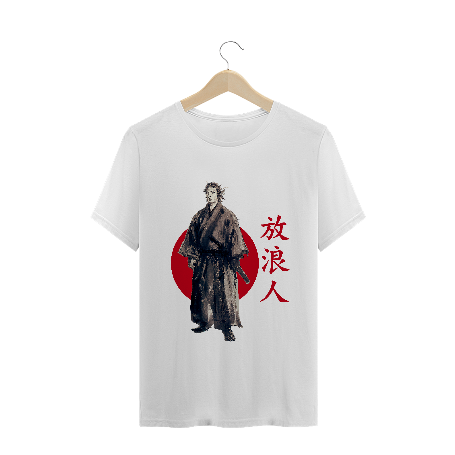 Camiseta Vagabond Japão - Tecido Quality